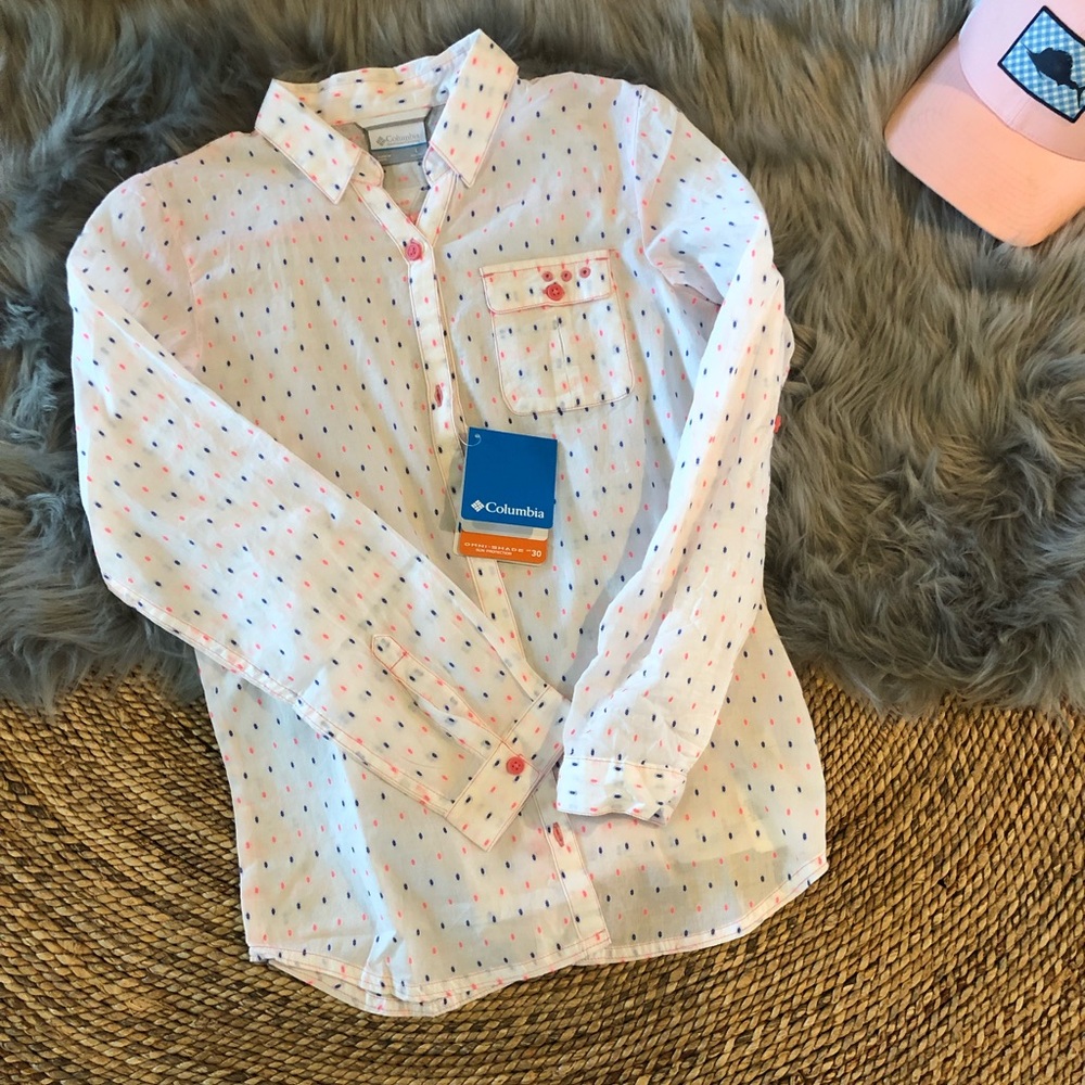 Columbia shirt *boating, beach, swim, everyday*